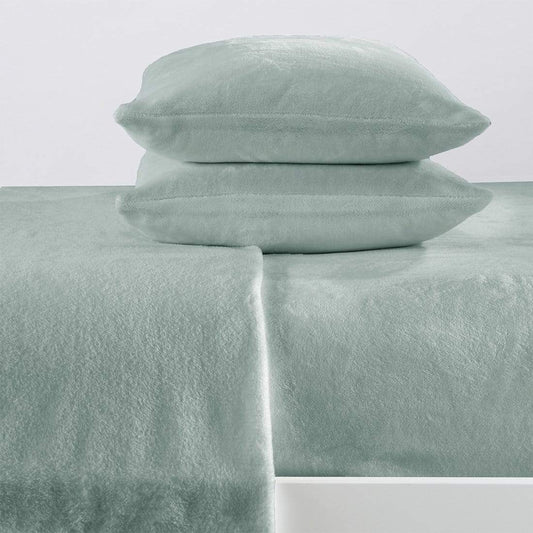 Velvet Plush Sheet Set, Solid Color