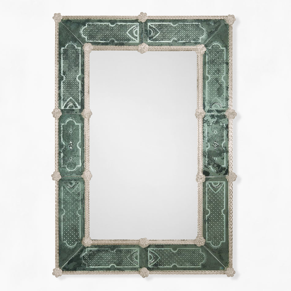 CELESTE Murano glass mirror