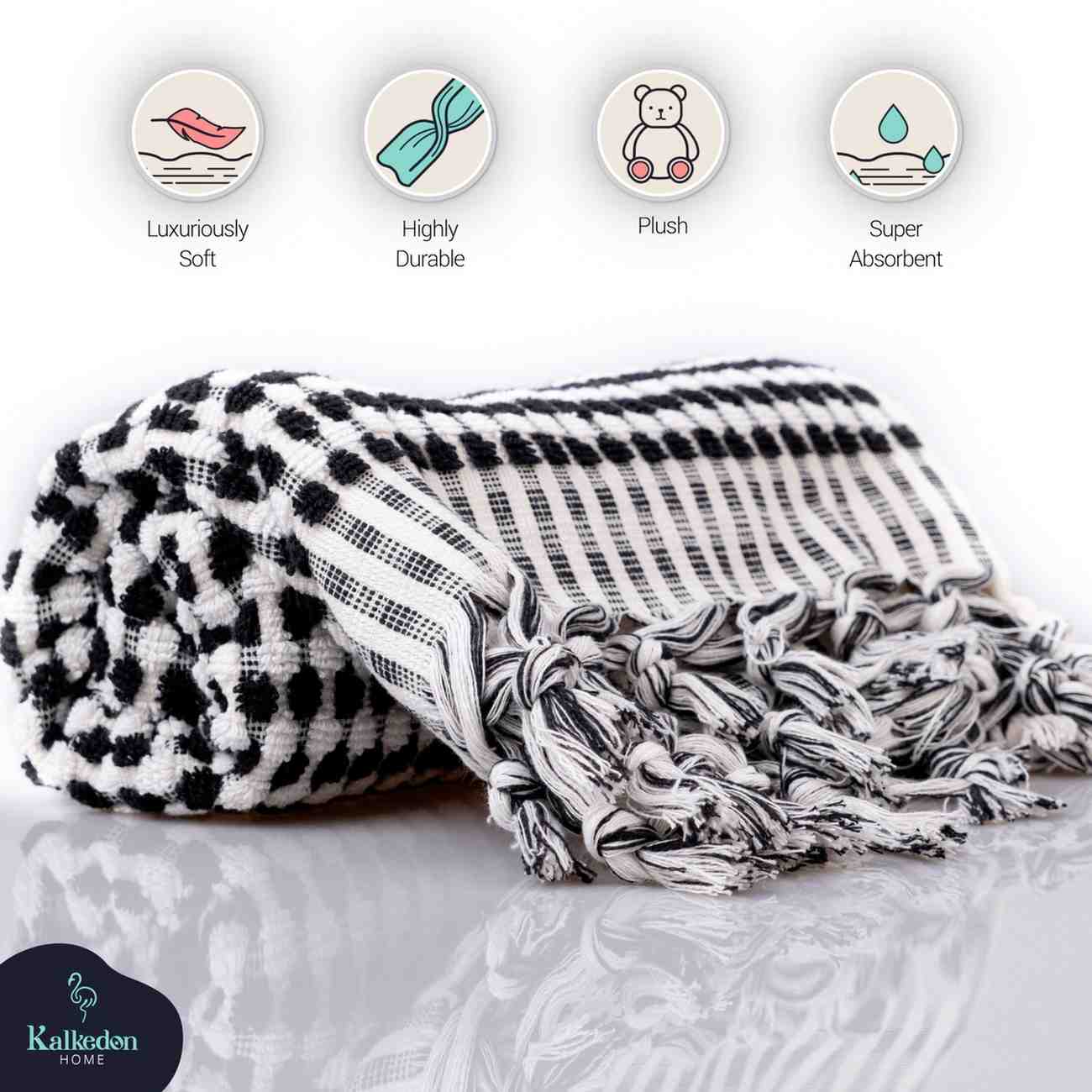 Pom Pom Hand Towel