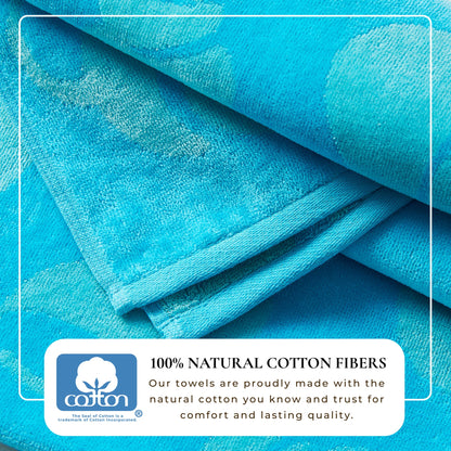 Cotton Velour Beach Towel - Maui Collection