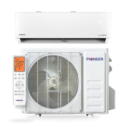 Pioneer Quantum Hyperformance 24,000 BTU 22.5 SEER2 230V High-Wall Ductless Energy-Star Mini-Split Air Conditioner Inverter Hyper Heat Pump Full Set – view 5