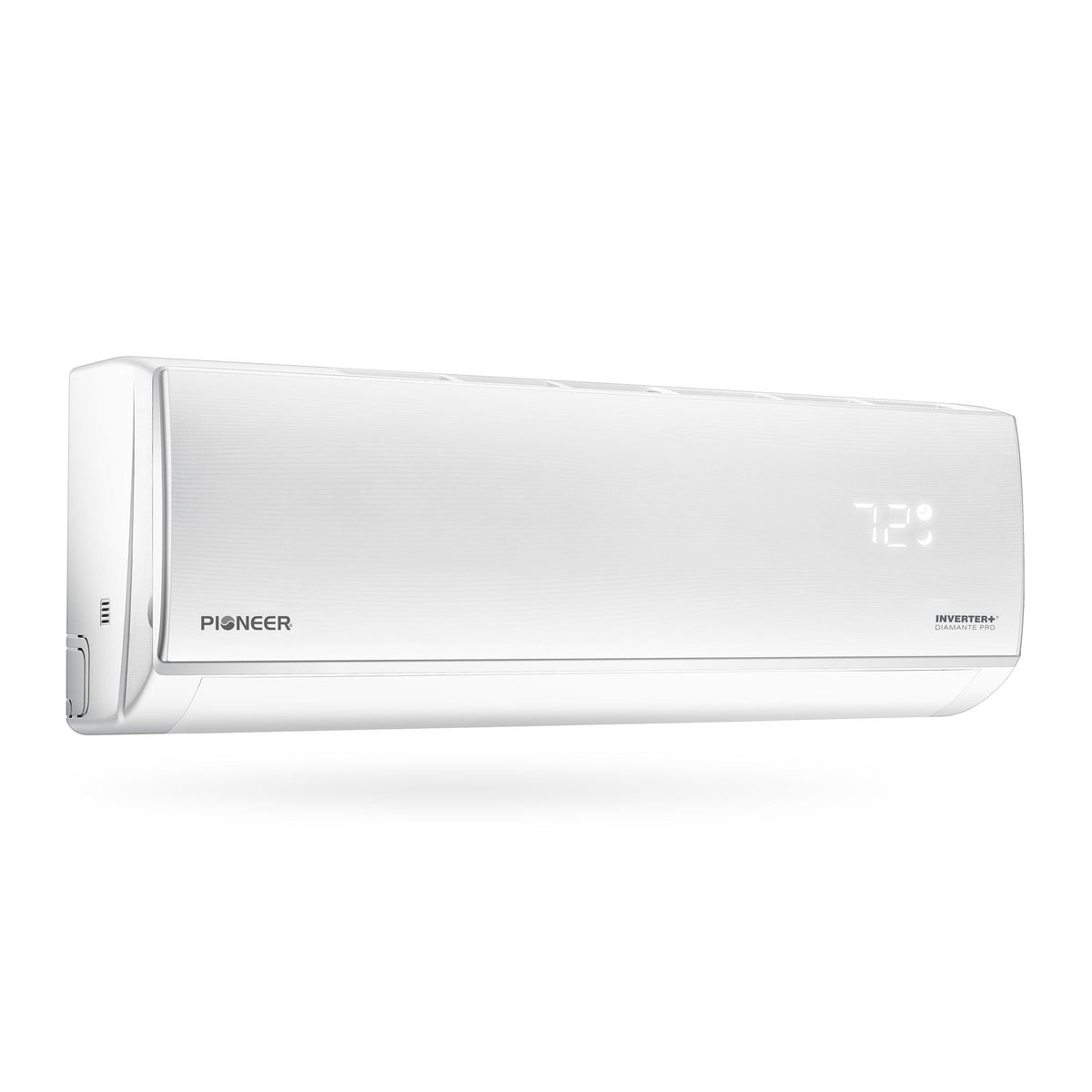 Pioneer Diamante Pro 9,000 BTU 19 SEER2 115V High-Wall Ductless Energy-Star Mini-Split Air Conditioner Inverter Heat Pump with 16 Ft. Kit – view 2