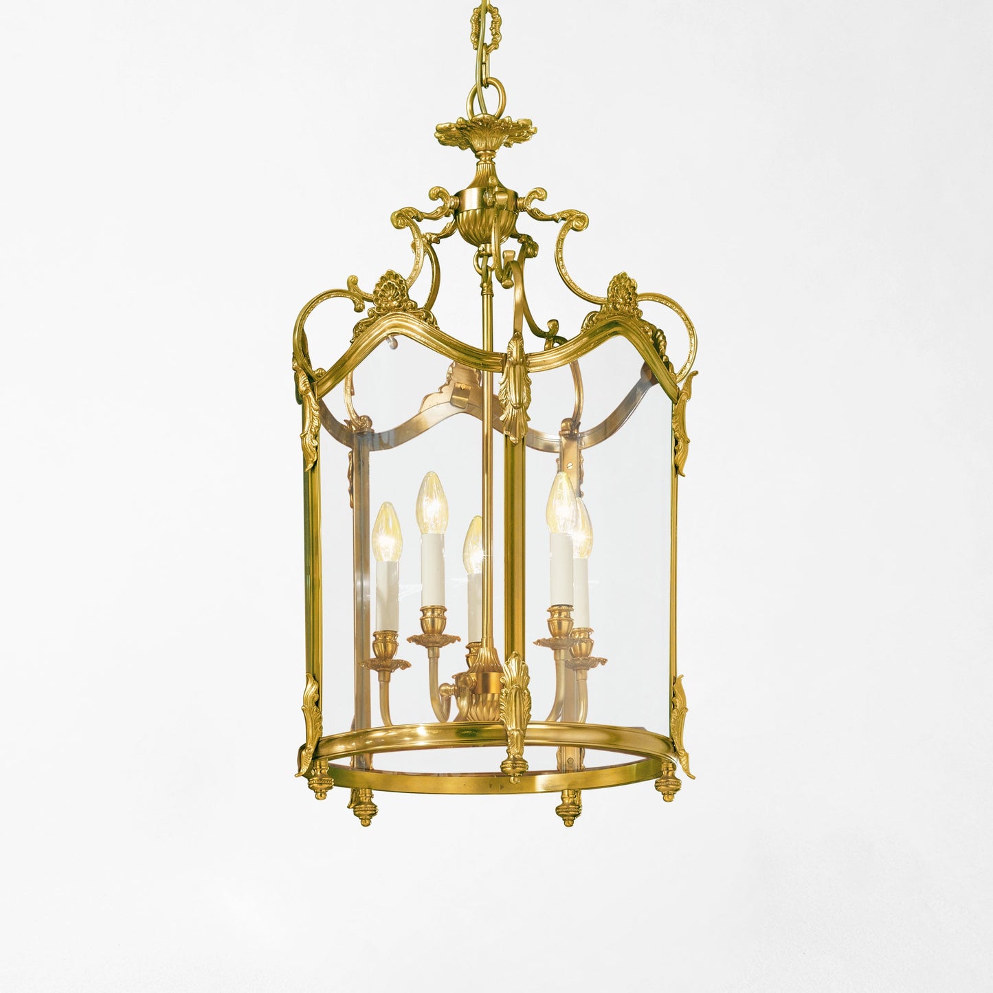 LAGO brass lantern