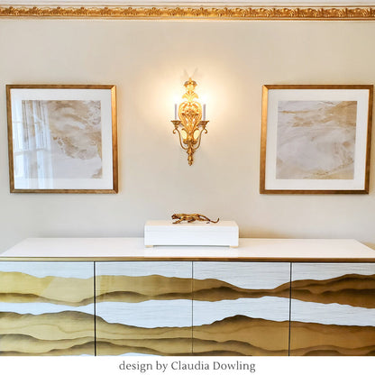 CONCETTA gold sconce