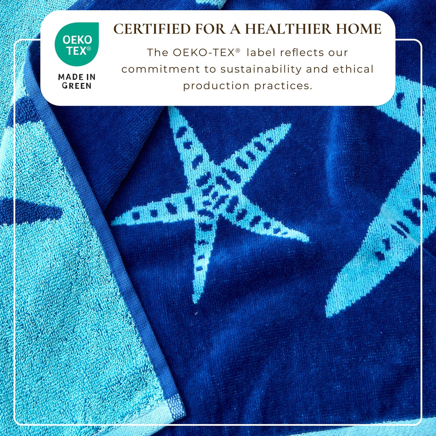 Cotton Velour Beach Towel - Maui Collection
