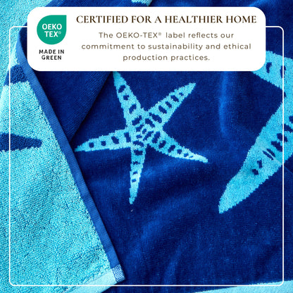 Cotton Velour Beach Towel - Maui Collection