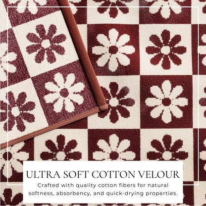 Cotton Velour Beach Towel - Maui Collection