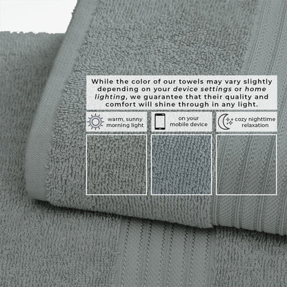Cotton Terry Bath Towel Set - Cooper Collection
