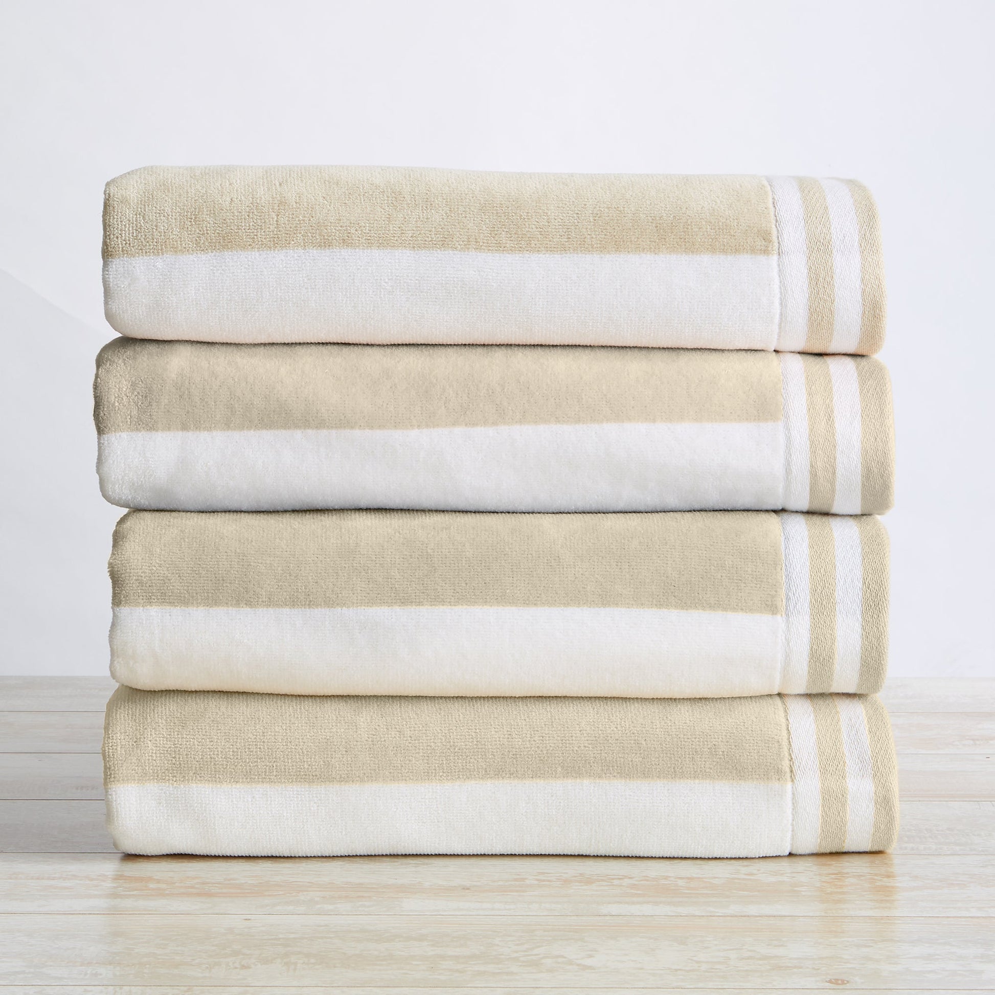 Cotton Striped Cabana Beach Towel - Edgartown Collection