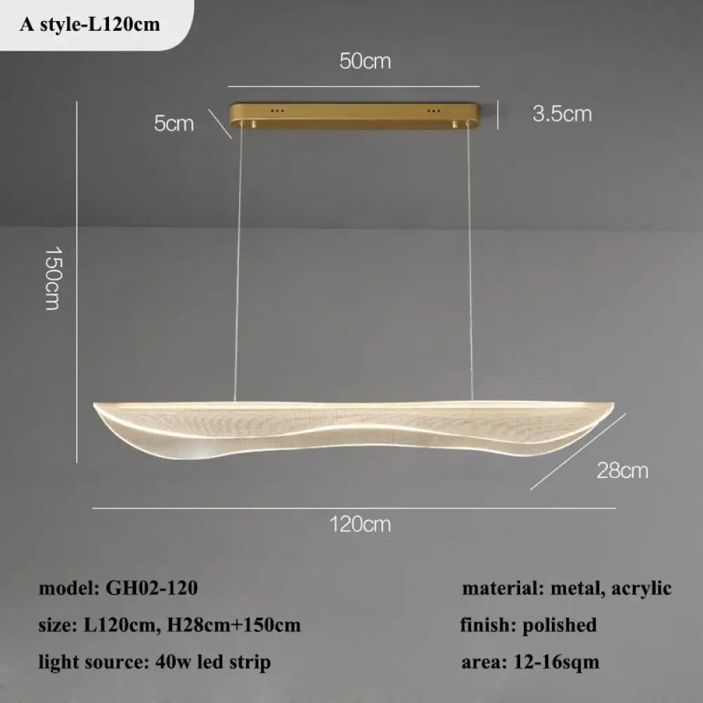 LED Acrylic Chandelier | Modern Dining Room Lighting