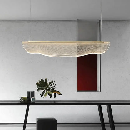 LED Acrylic Chandelier | Modern Dining Room Lighting