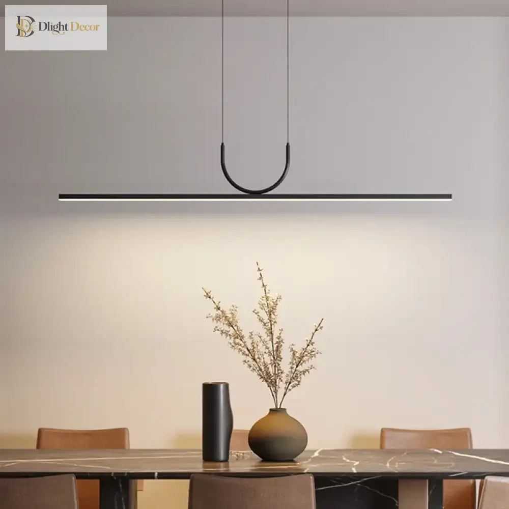LED Black Chandelier | Kitchen Island Home Lighting