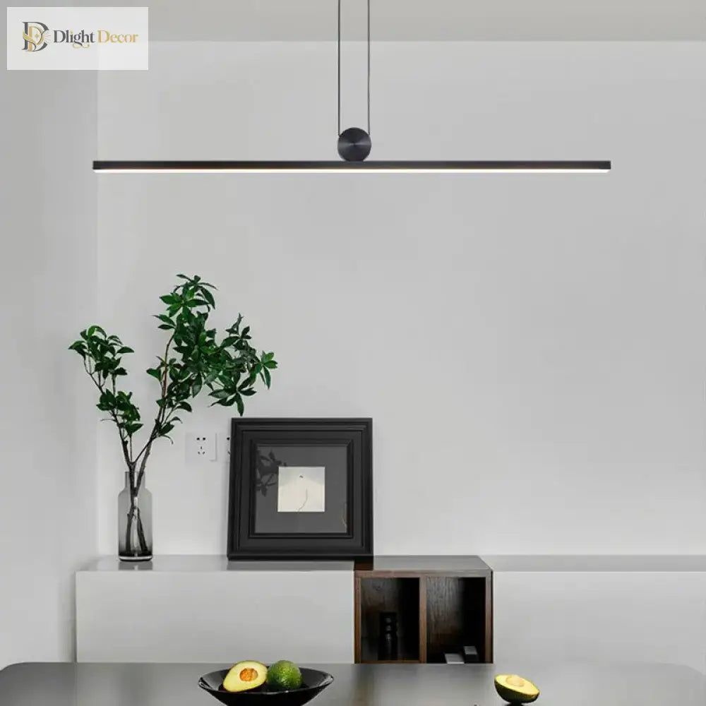 LED Black Chandelier | Kitchen Island Home Lighting