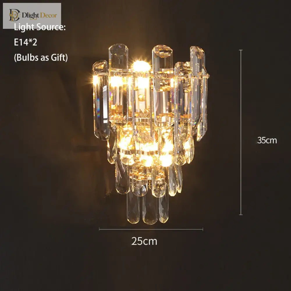 LED Crystal Gold Chandelier | Modern Dining Room Lighting