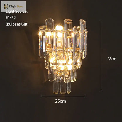 LED Crystal Gold Chandelier | Modern Dining Room Lighting