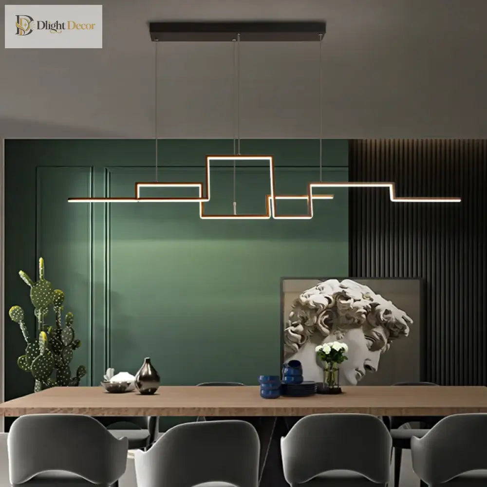 LED Geometric Pendant Light | Kitchen Island Home Lighting