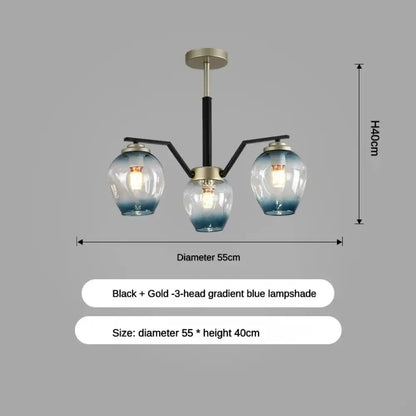 LED Magic Bean Chandelier | Modern Dining Room Lighting
