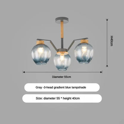 LED Magic Bean Chandelier | Modern Dining Room Lighting