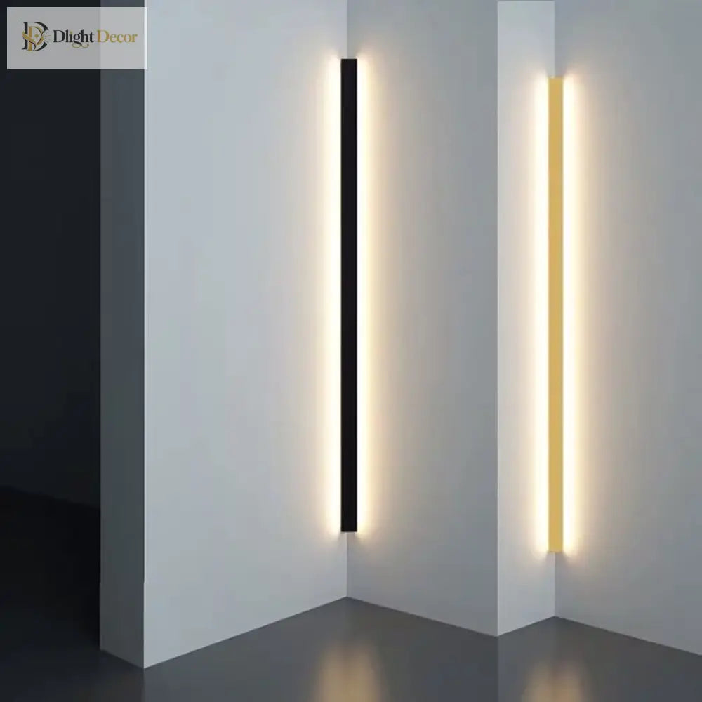 LED Modern Black Wall Sconce | Dining Room Home Lighting