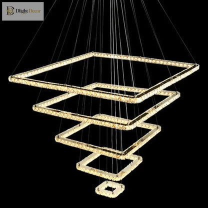LED Modern Crystal Chandelier | Dining & Kitchen Lighting