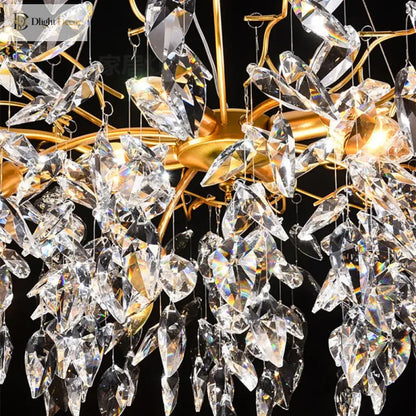 LED Modern Crystal Chandelier | Dining Room Lighting