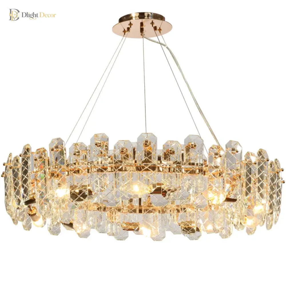 LED Modern Crystal Lustre Chandelier | Dining Room Lighting