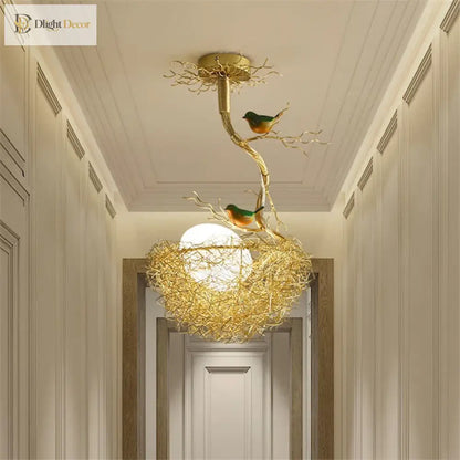 LED Modern Gold Ceiling Light | Kitchen Island Lighting