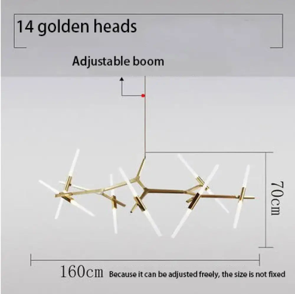 LED Modern Gold Pendant Light | Kitchen Island Lighting