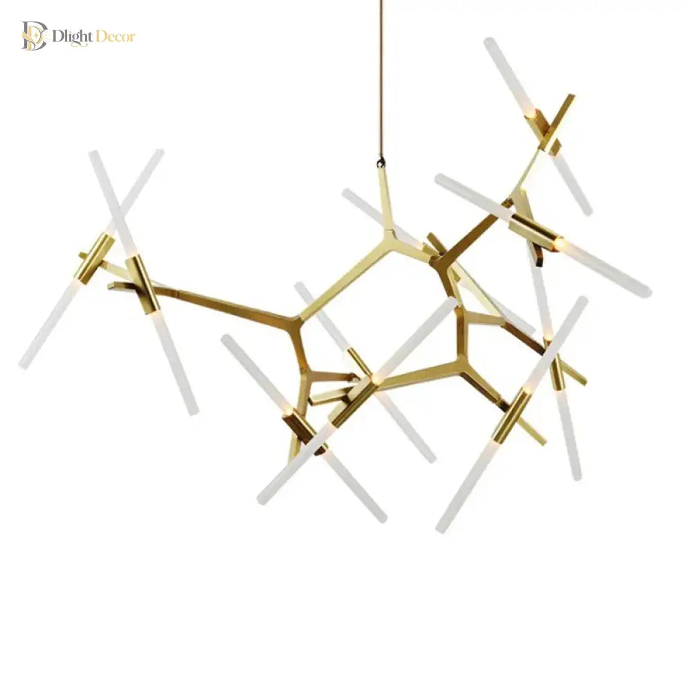 LED Modern Gold Pendant Light | Kitchen Island Lighting