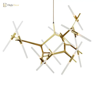 LED Modern Gold Pendant Light | Kitchen Island Lighting