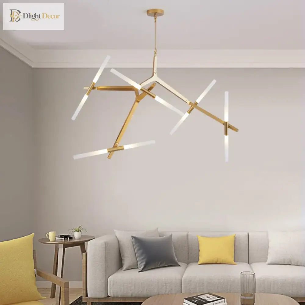 LED Modern Gold Pendant Light | Kitchen Island Lighting