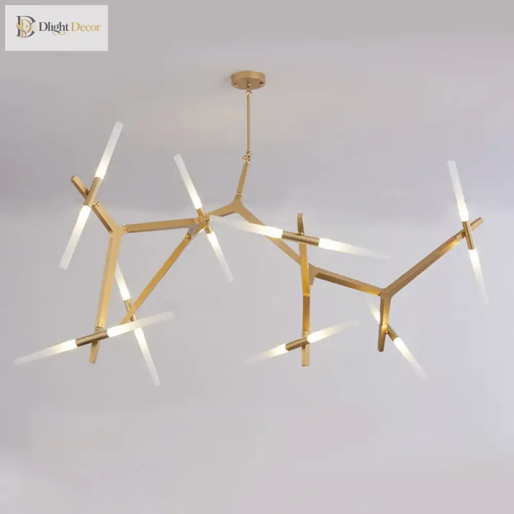 LED Modern Gold Pendant Light | Kitchen Island Lighting