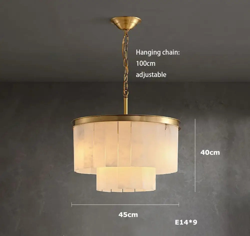 LED Modern Marble Chandelier | Dining Room Home Lighting
