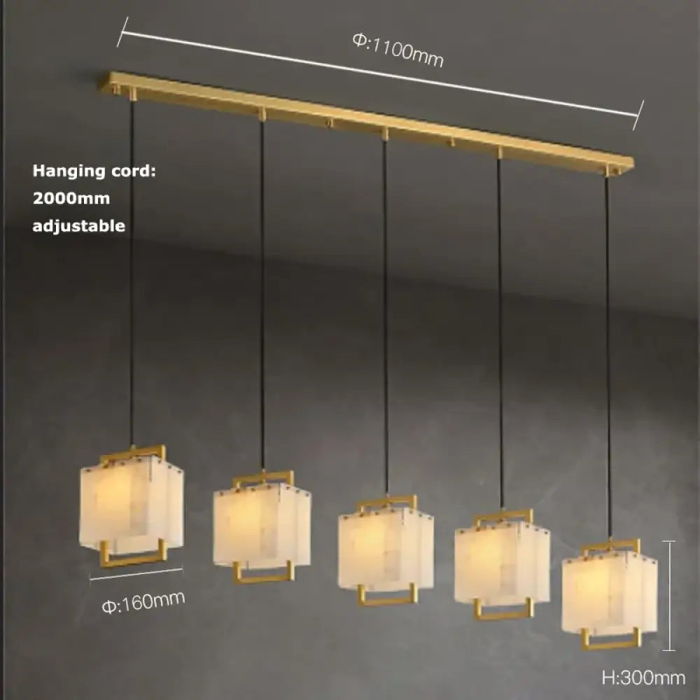 LED Modern Marble Chandelier | Dining Room Home Lighting
