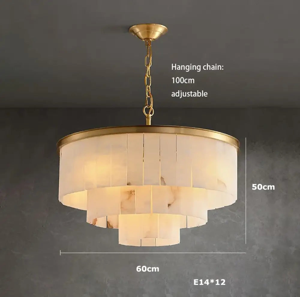 LED Modern Marble Chandelier | Dining Room Home Lighting