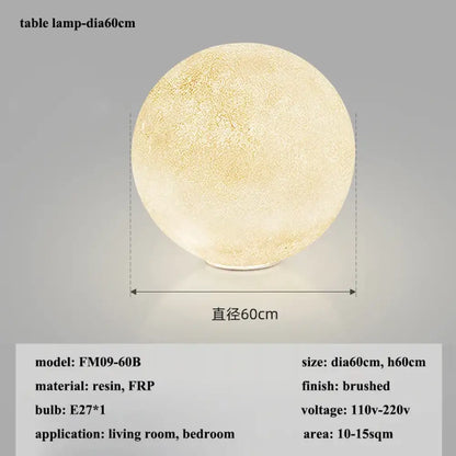 LED Modern Moon Chandelier | Kitchen Island Home Lighting