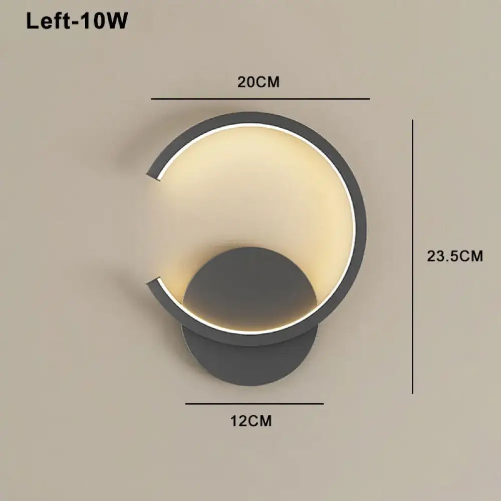 LED Modern Signature Wall Sconce | Bedroom Home Lighting