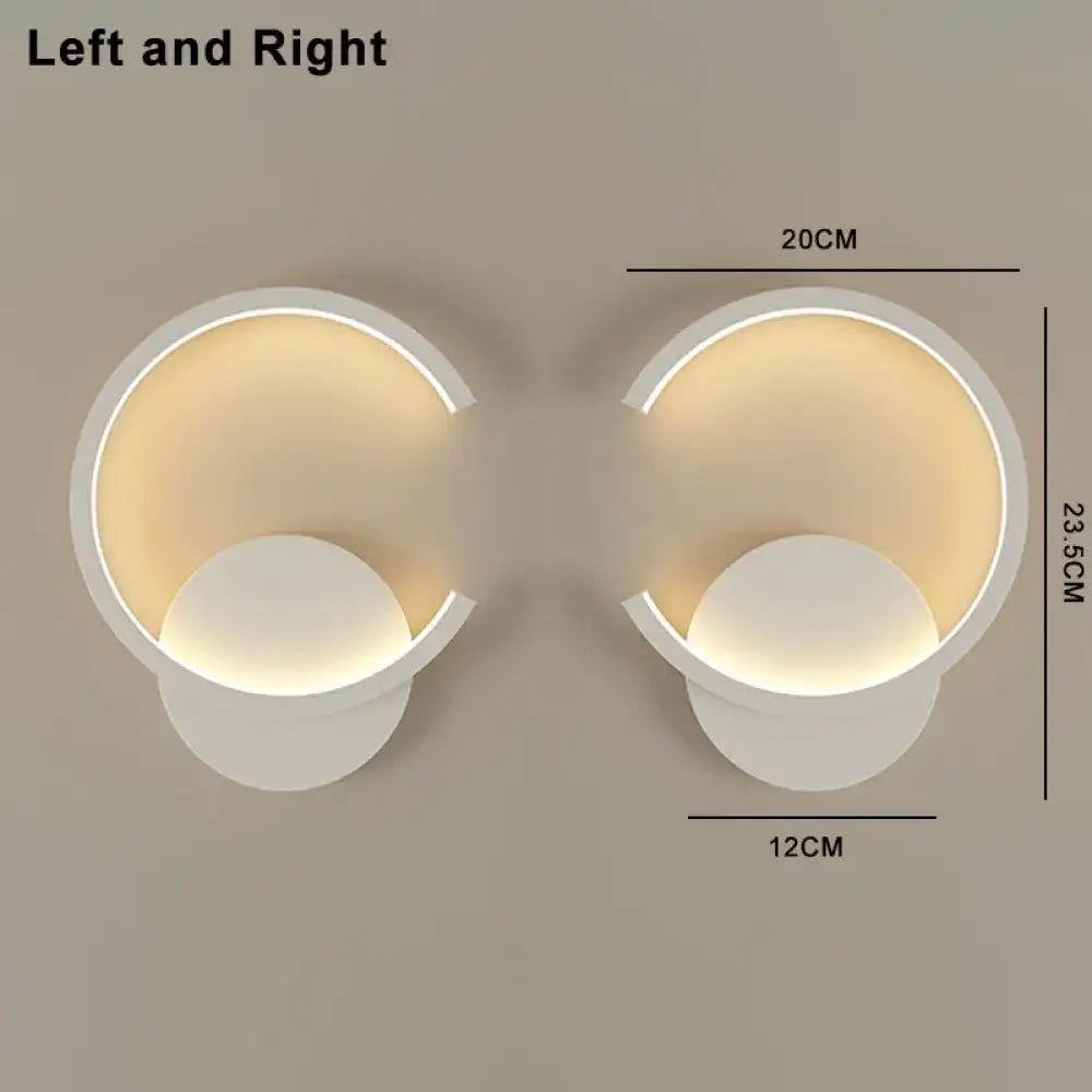 LED Modern Signature Wall Sconce | Bedroom Home Lighting