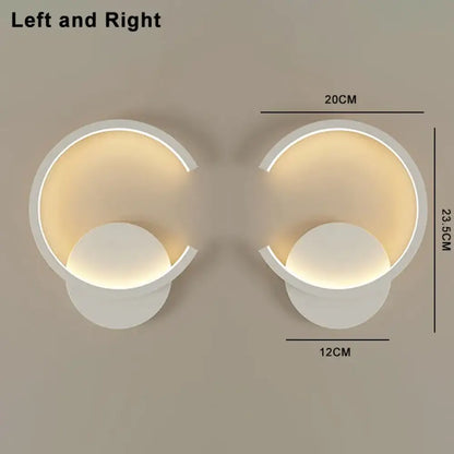 LED Modern Signature Wall Sconce | Bedroom Home Lighting