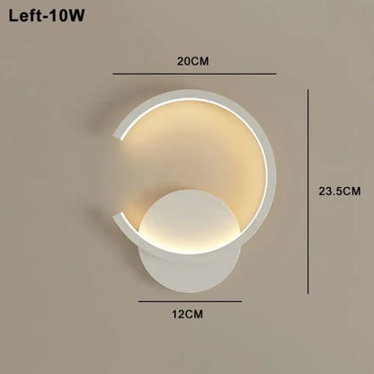 LED Modern Signature Wall Sconce | Bedroom Home Lighting