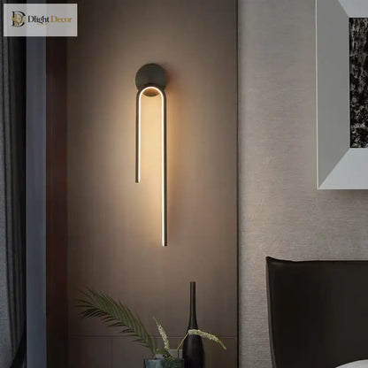 LED Modern Signature Wall Sconce | Bedroom Home Lighting