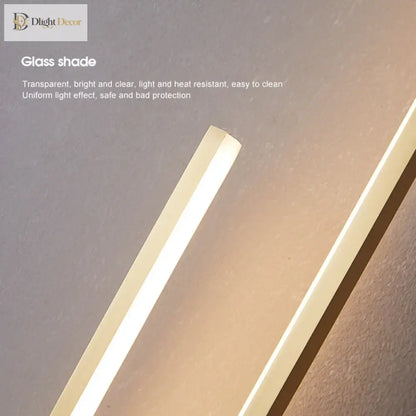 LED Modern Signature Wall Sconce | Bedroom Home Lighting