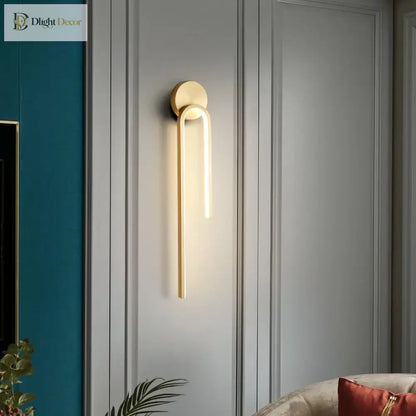 LED Modern Signature Wall Sconce | Bedroom Home Lighting