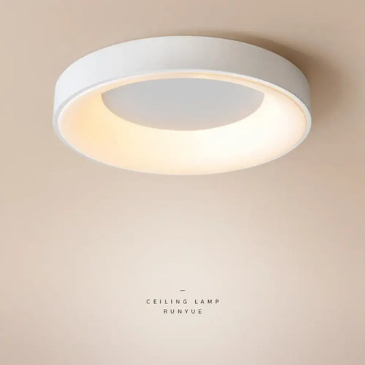 LED Nordic Modern Black Ceiling Light | Bedroom Lighting