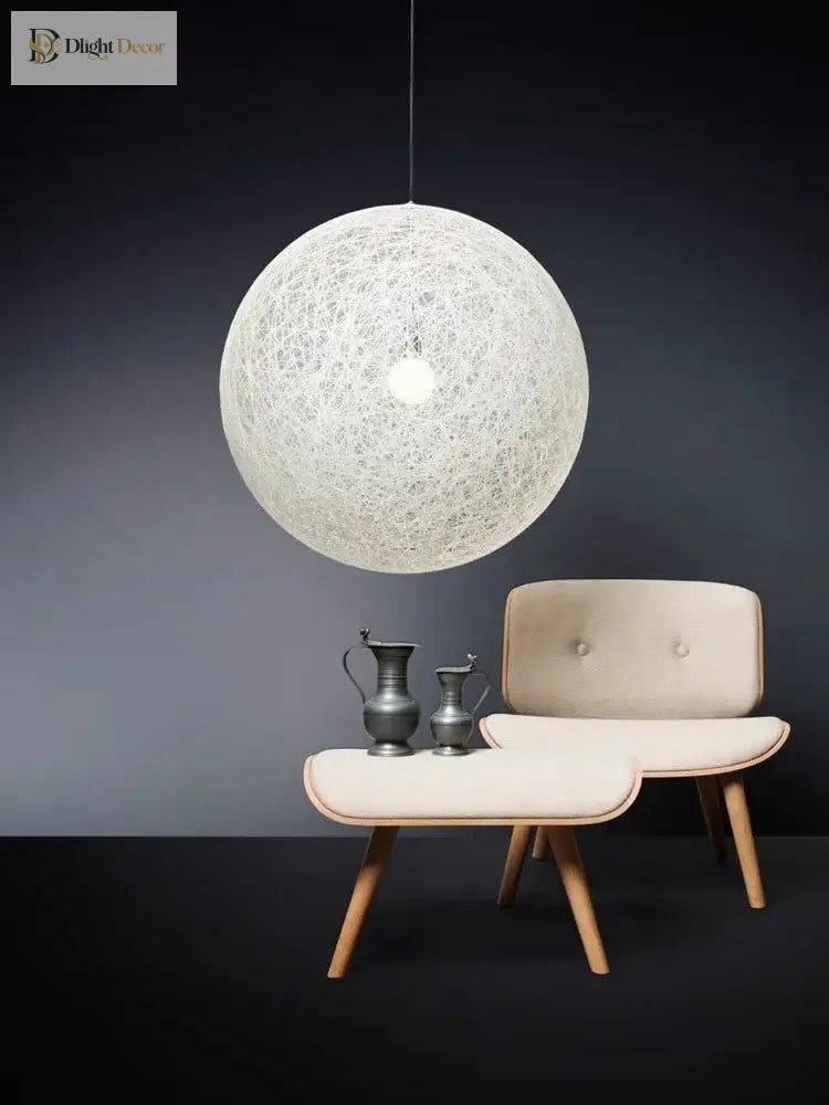 LED Nordic Rattan Chandelier | Living Room Home Lighting