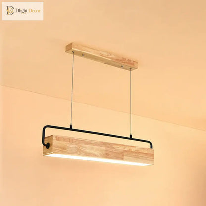 LED Nordic Wood Pendant Light | Kitchen Island Lighting