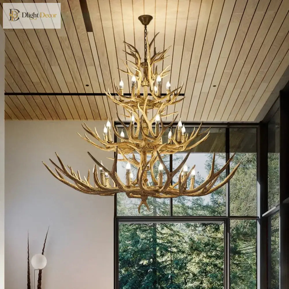 LED Retro Chandelier | Modern Dining Room Lighting