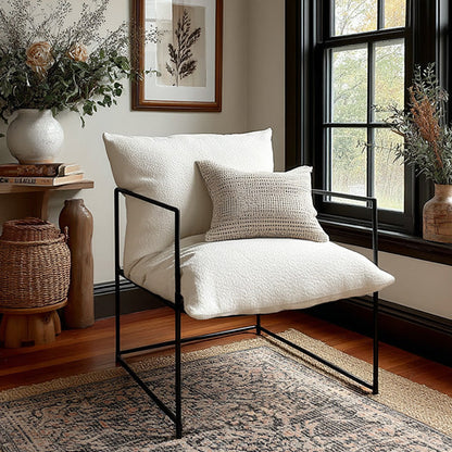 Modern Lounge Chair with Removable Cushion