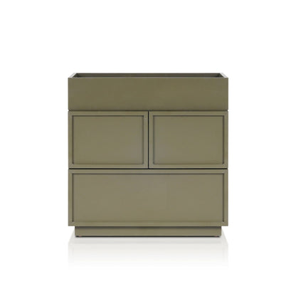 Luca Nightstand, Olive Green