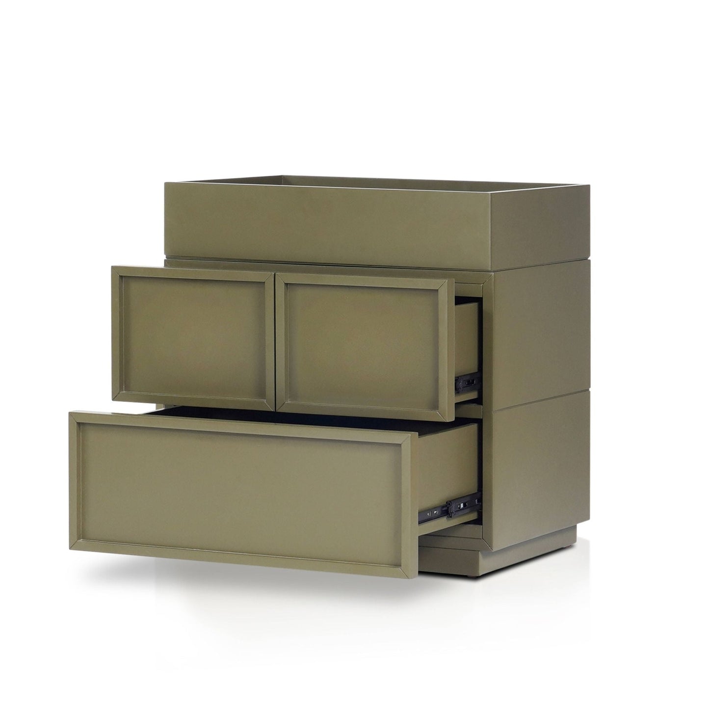 Luca Nightstand, Olive Green